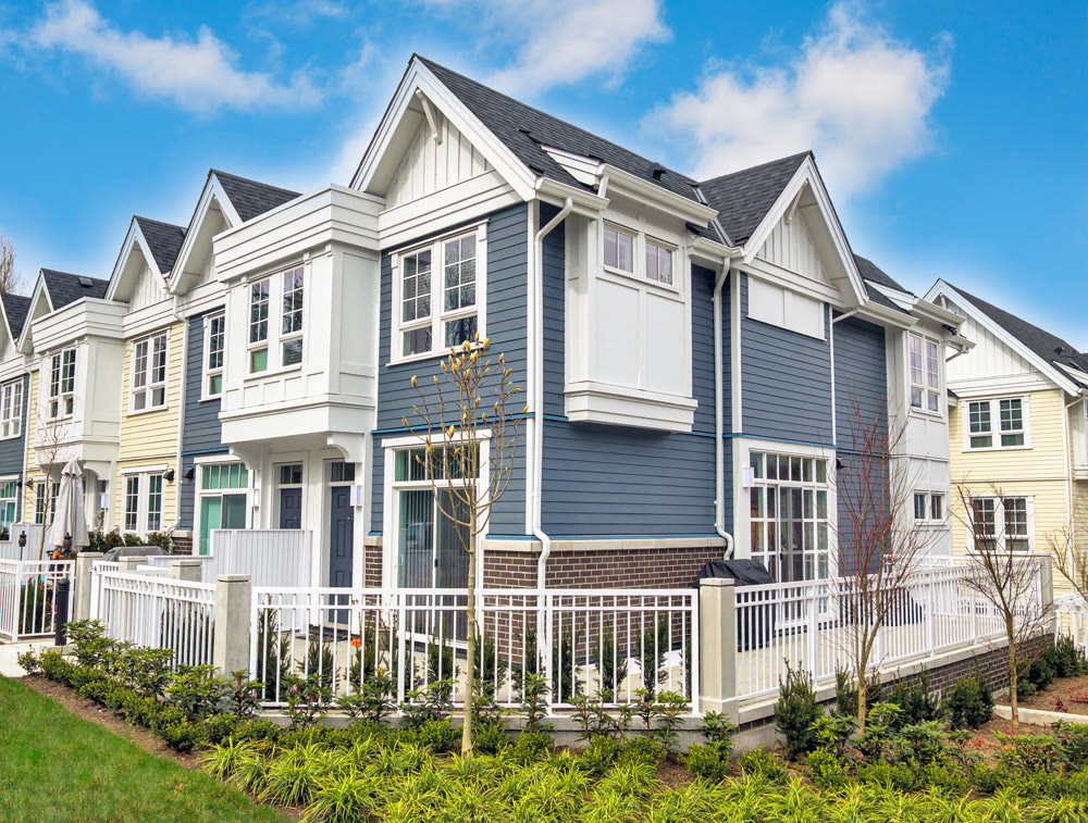 Brand new residential townhouses for sale on spring season
