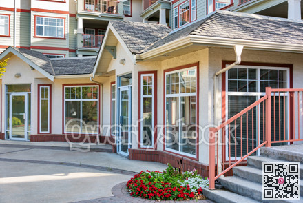 Office spaces for rent on ground level of residential building