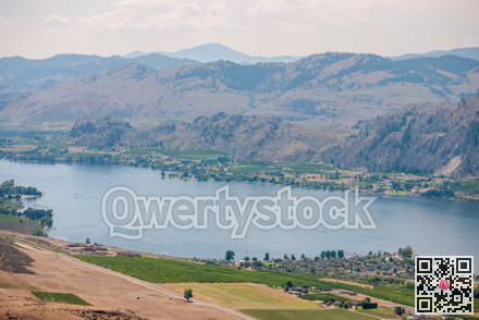 Okanagan valley in smog of wildefires in 2018