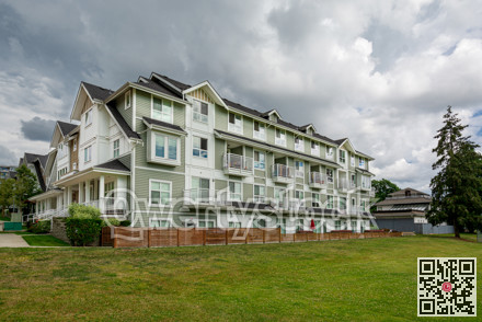 Modern Apartment Buildings in Vancouver, British Columbia, Canada